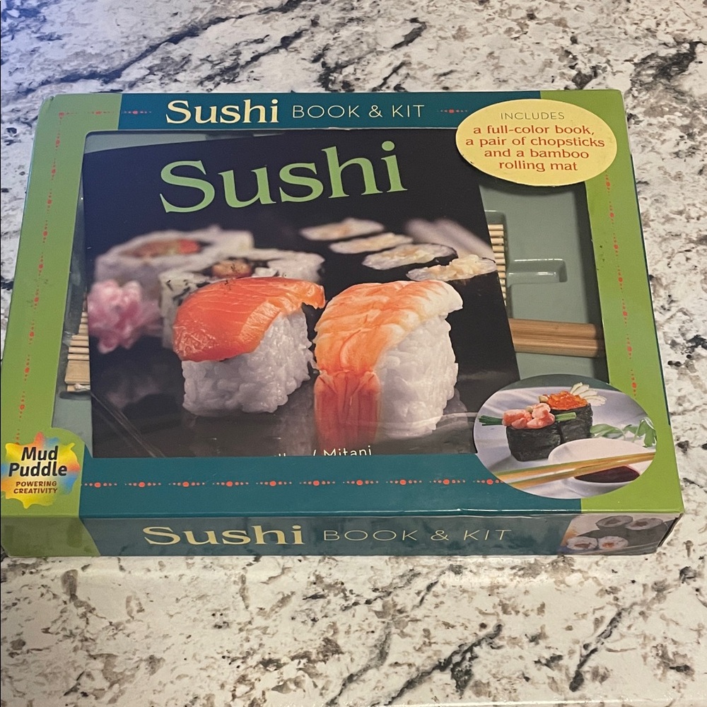 Sushi Book & Kit with Accessories